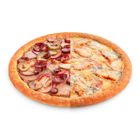 Половинки Мясная 36 и Цыпленок кордон блю 36