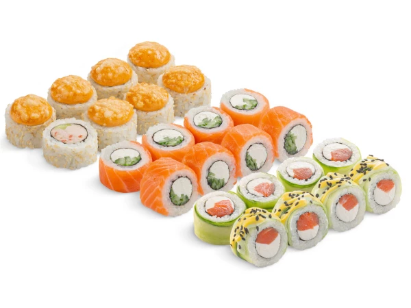 Сет Филадельфия с белым соусом