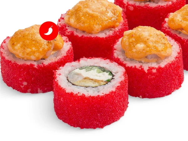 Ролл Киото со спайси соусом