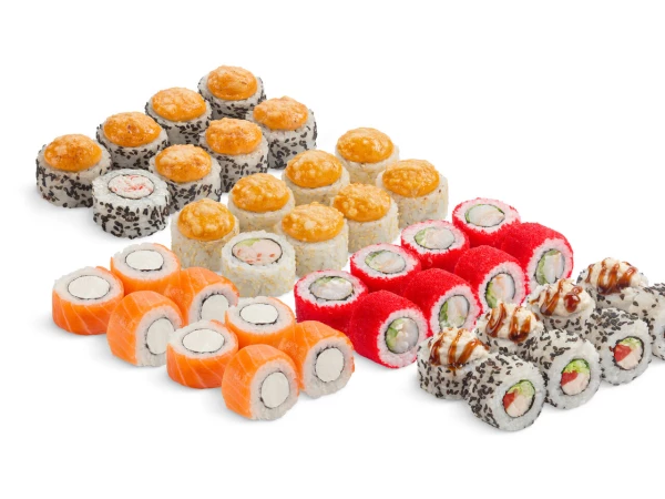 Сет Сити с белым соусом