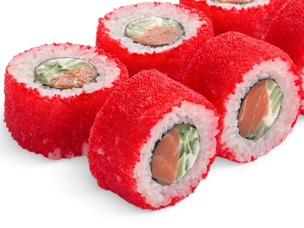 Ролл Калифорния с лососем