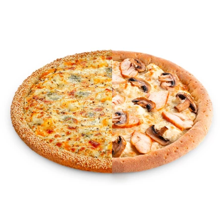 Половинки Шесть сыров 36 и Жульен 36