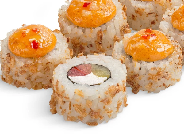 Ролл Цыпа с белым соусом