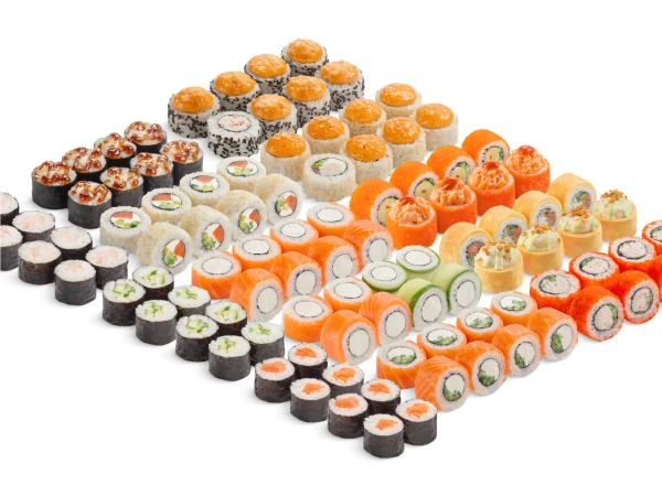 Сет Сотня Плюс с белым соусом