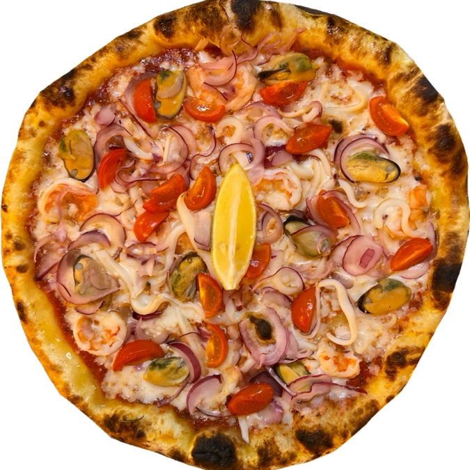 Пицца Морской Коктейль