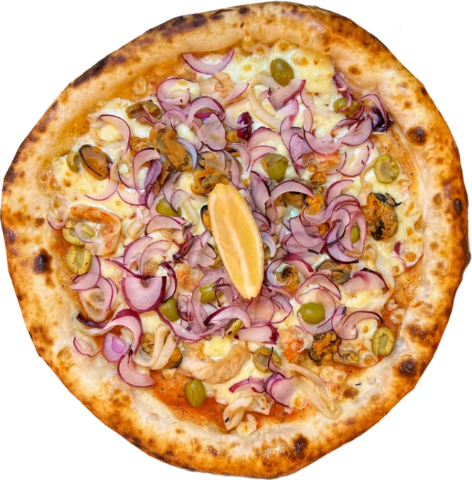 Пицца Морской Коктейль