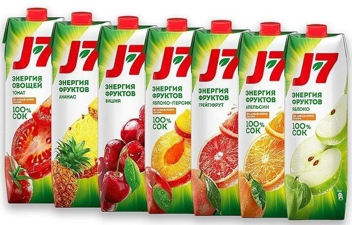 Сок ДЖ7 0,97л