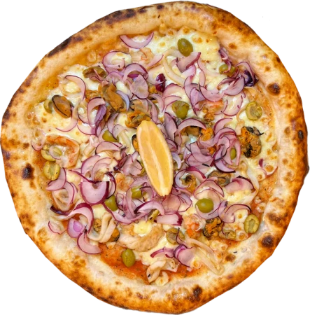 Пицца Морской Коктейль