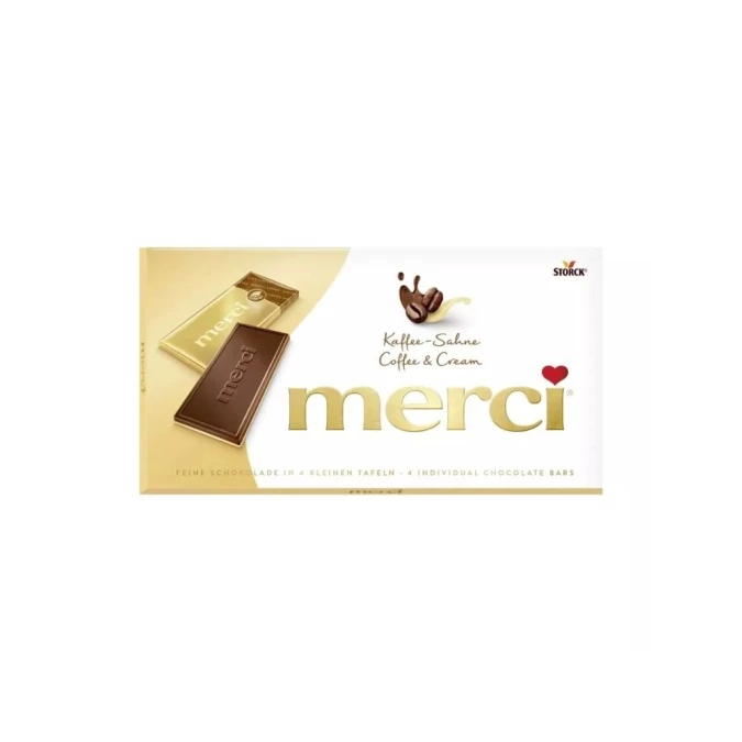 Мерси Шок.Плитка 100г Кофе с белым Шоколадом