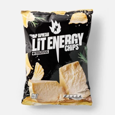 Чипсы ЛитЭнерджи 120г*10 Пармезан