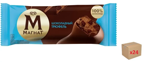 Мороженое Магнат 72г Шоколадный трюфель