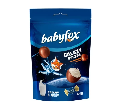 Конфеты Беби Фокс Гэлэкси с дробл фундуком 130гр