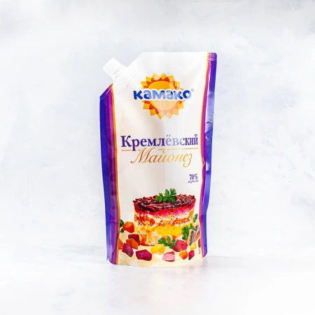 Майонез Камако Кремлевский высококалорийный 70%400мл