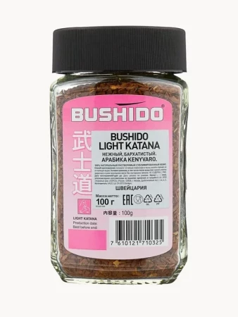 Бушидо Кофе 100г Лайт Катана