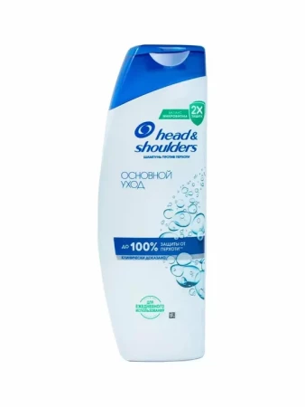 Шампунь Head&Shoulders против перхоти "Основной уход", 400мл