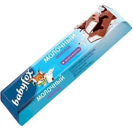 Беби Фокс Шок 45г с молочной начинкой