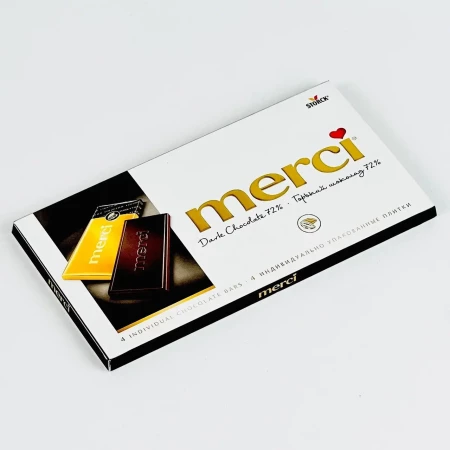 Мерси Шок.Плитка 100г Горький 72%