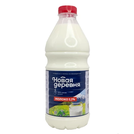 Молоко Новая Деревня 3,2% 1400г пэт