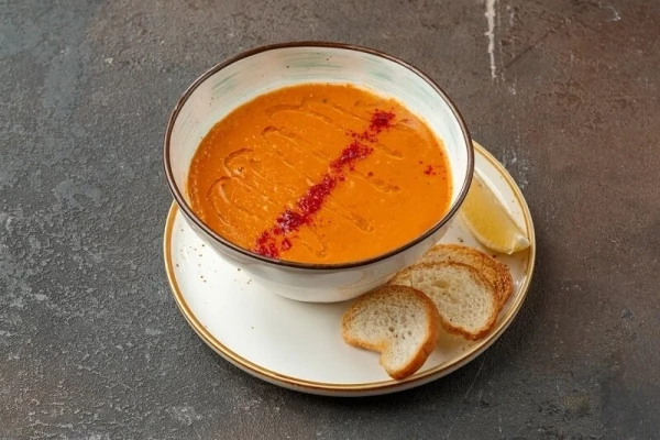 Крем суп чечевичный