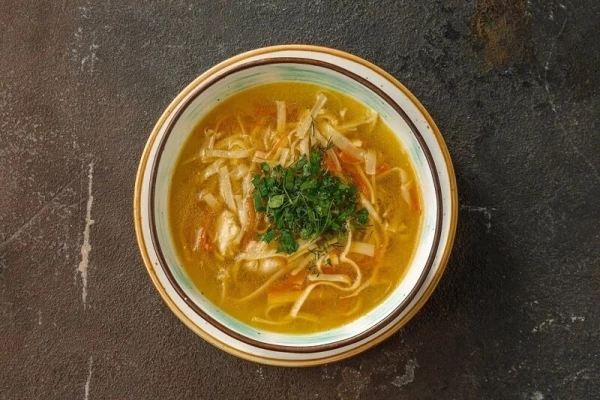 Суп куриный