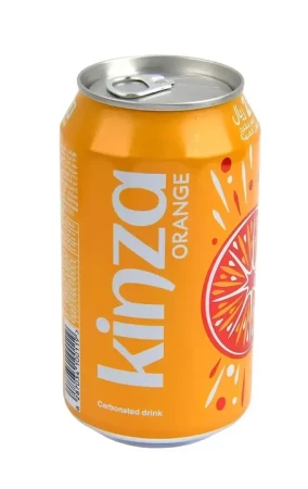 Кинза Напиток газ 320мл ж/б Орандж