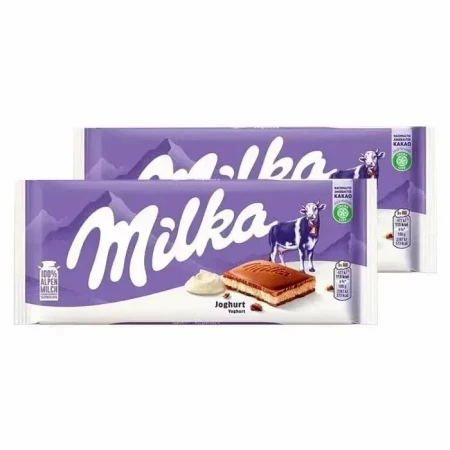 Милка Шок.Плитка 100г Йогурт