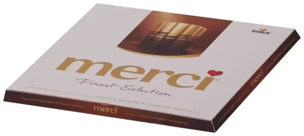 Конфеты Шоколадные Мерси Набор 250г Ассорти из темного шоколада
