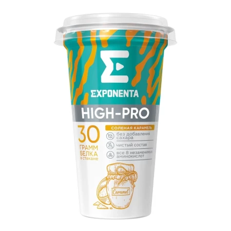 Коктейль с высоким содержанием белка Exponenta High-Pro Соленая карамель,