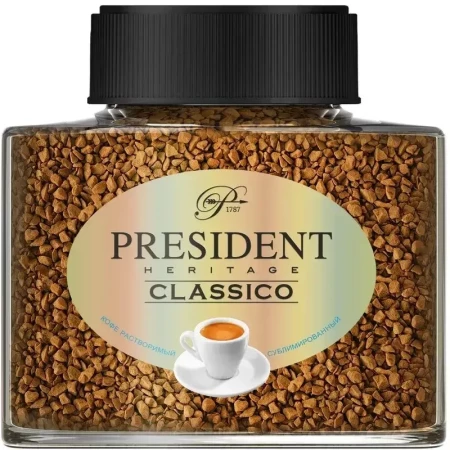 Президент Кофе Класико растворимый 100г