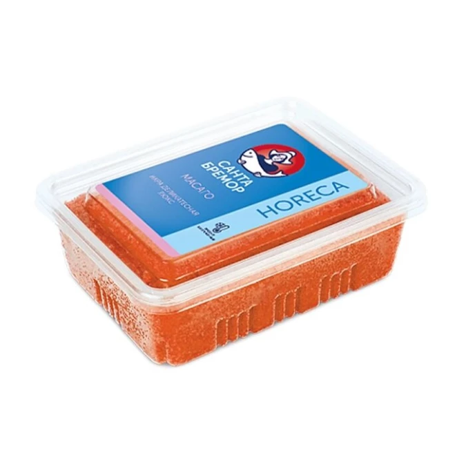 Икра Масаго "САНТА БРЕМОР" оранжевая 500 гр(6шт/уп)