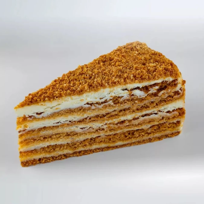 Торт Медовик 1,4кг (4шт/упак)