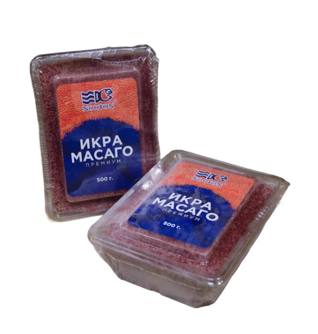Икра Масаго Проморе красная  500 г (20шт/упак)
