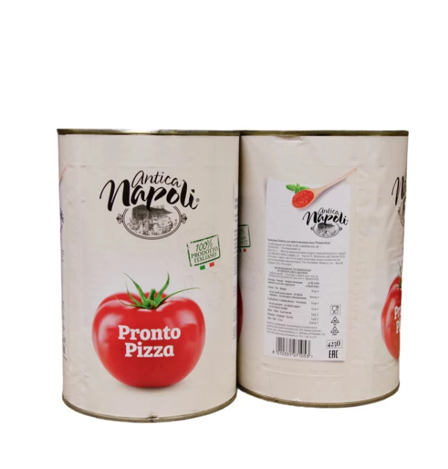 Томаты для приготовления соуса "Pronto Pizza" 4,050 кг, ж/б(3шт/уп)