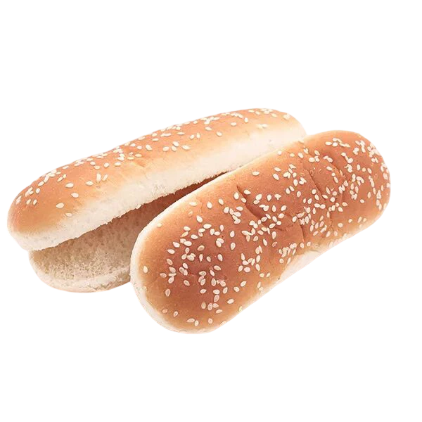 Булочка для датского хот дога с кунжутом 0,060кг (уп36шт)