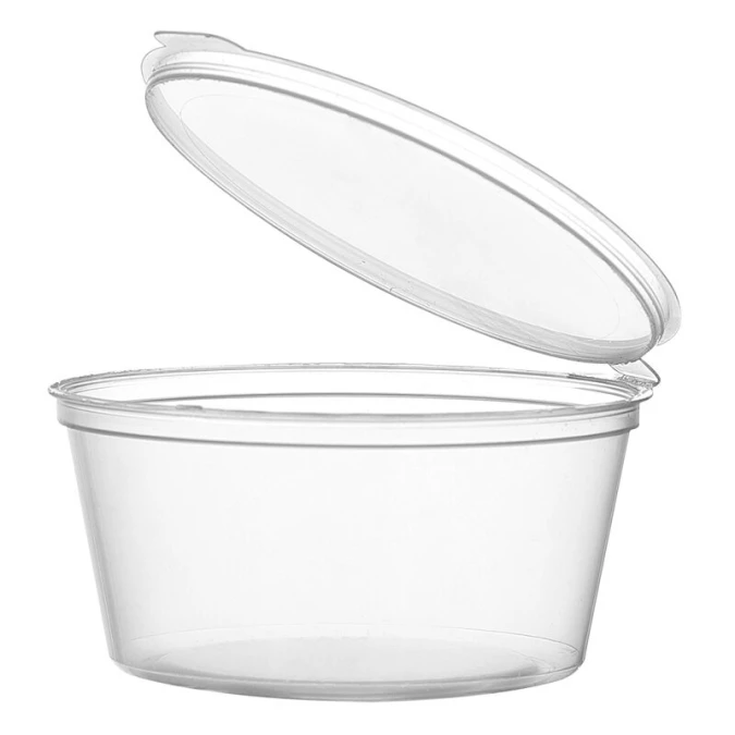 Соусник с крышкой 80 мл. (80 шт) АРТПЛАСТ (12шт/уп)