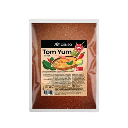 Паста Том Ям Genso 0,400кг, (24 шт/кор)