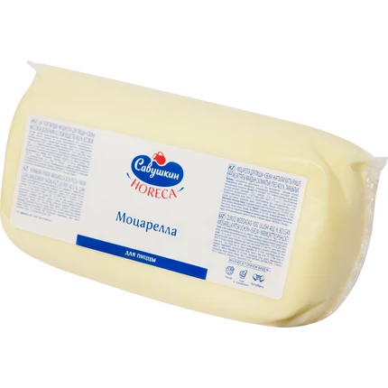Сыр Моцарелла для пиццы полутвердый "SVEZA" 40%