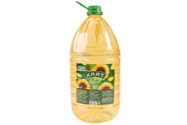 Масло подсолнечное 5 л. Хаят