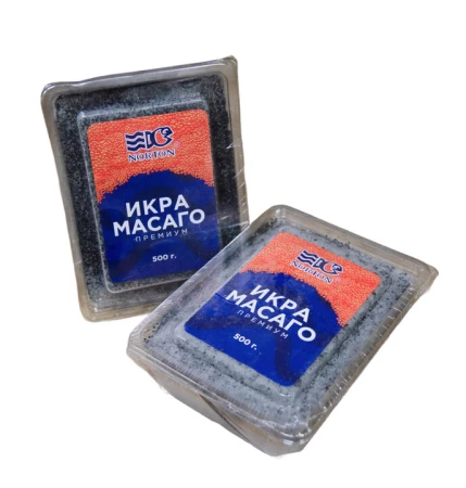 Икра Масаго Проморе черная 500 г (20шт/упак)
