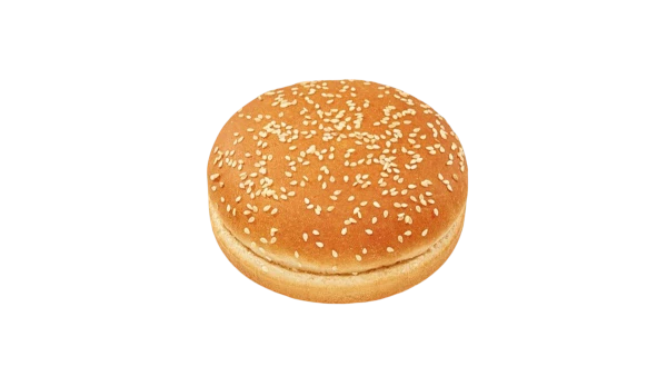 Булочка для гамбургера  с кунжутом 82ГР 125мм  (24 шт/упак)