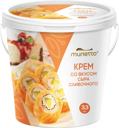 Сыр "Милетто", крем, ЗМЖ ОРАНЖ 3,3 кг