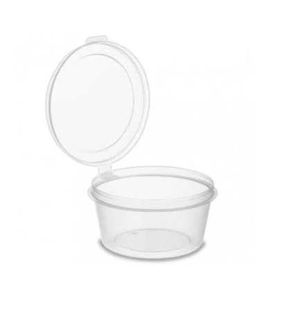 Соусник с крышкой 50 мл. (80 шт) АРТПЛАСТ (15шт/уп)