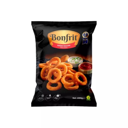 Кольца луковые в панировке BONFRIT 1 кг.(8шт/уп)