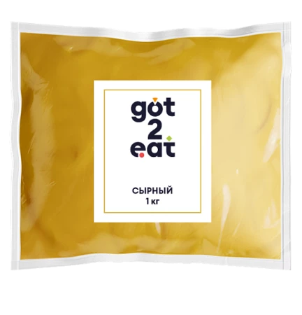 Соус сырный Got2eat Resfood, 1 кг(4шт/уп)
