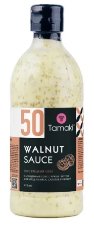 Соус Грецкий орех Тамаки 0.47 л.(6шт/уп)