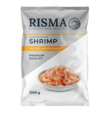Креветка коктейльная 1КГ 200/300 в/м, Risma(10шт/уп)