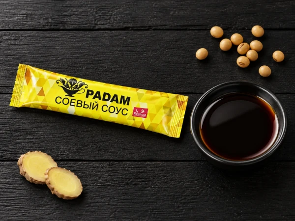 Соус соевый порционный В СТИКЕ Padam 10гр, (50шт/упак) Россия