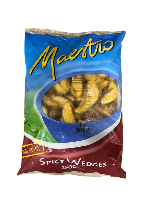 Картофельные дольки в кожуре В СПЕЦИЯХ  MAESTRO, 2,5 кг(4шт/уп)