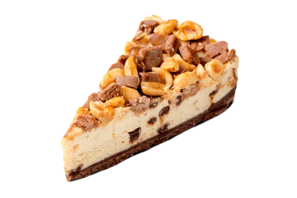 Чизкейк-Суфле New York 1,2кг карамельный с арахисом(4шт/уп)