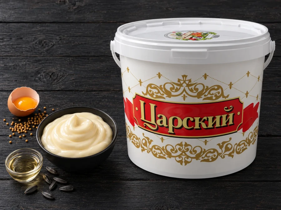 Майонез Царский 55% 10л (9,35кг)